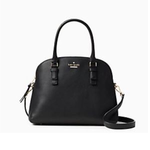 Kate spade brand new with tags, black leather
